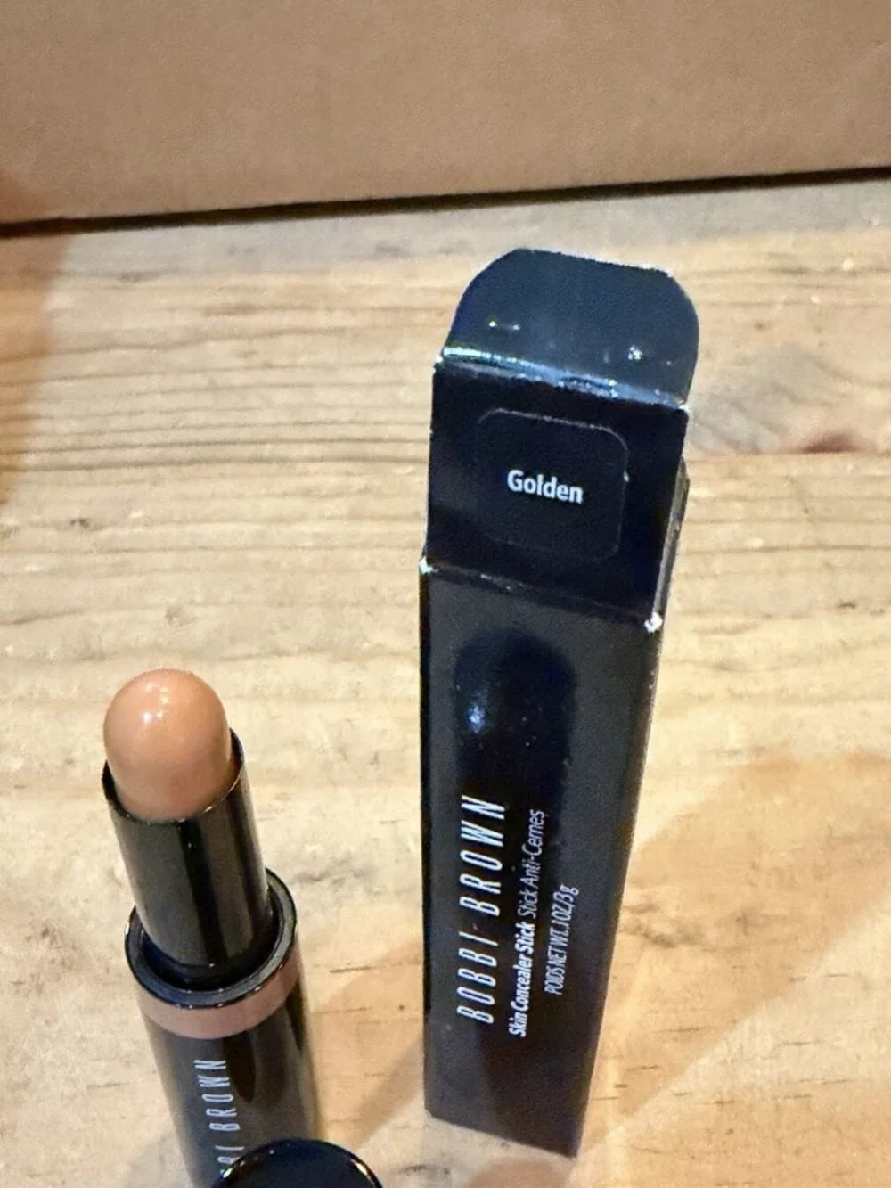 Bobbi Brown Skin Concealer Stick In GOLDEN .1oz/3g New W/ Box